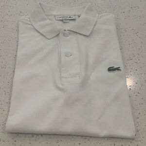 Lacoste Classic White Fit Polo Size FR 3 US S